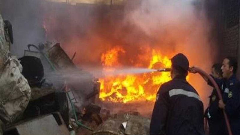 السيطرة على حريق