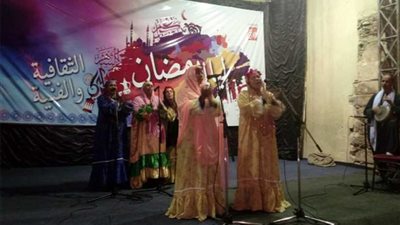 عروض لذوي الاحتياجات الخاصة في ليالي رمضان الثقافية والفنية بالمعز (صور)