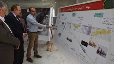 إنجاز 60% من محور عدلي منصور ببني سويف