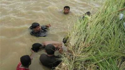 مصرع شخصين غرقا بترعة النصر والرياح البحري بالبحيرة