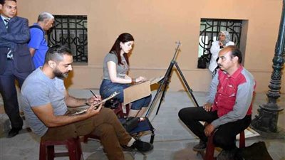 شارع الشريفين يشهد أولى الليالي الرمضانية الثقافية.. صور