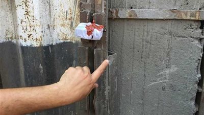 غلق مصنع حديد مخالف بالخانكة