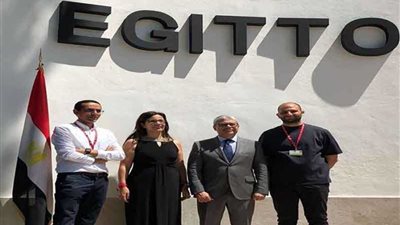 القنصل العام في ميلانو يفتتح الجناح المصري في بينالي فينسيا