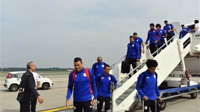 المنتخب الوطنى يصل ايطاليا ويتدرب اليوم استعداد لكولومبيا