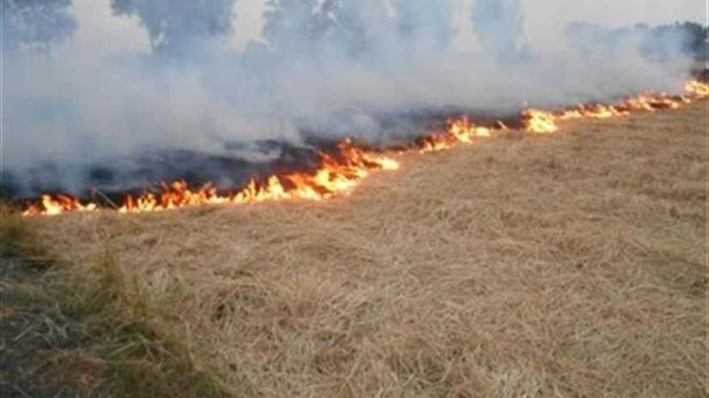 نشوب حريق في 400