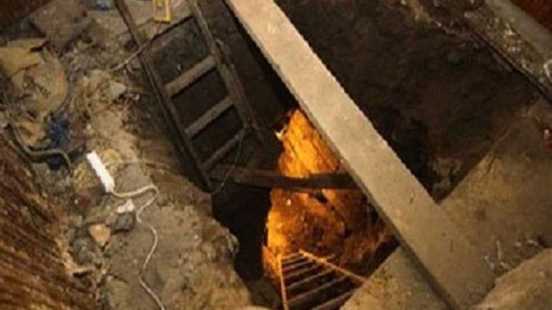 ضبط 5 أشخاص ينقبون