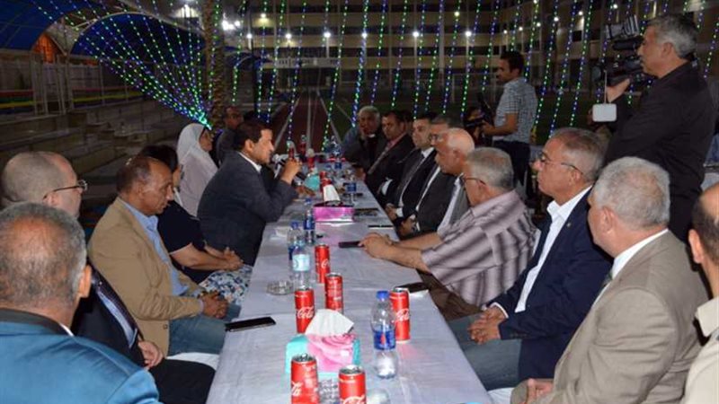 محافظ الغربية يشارك