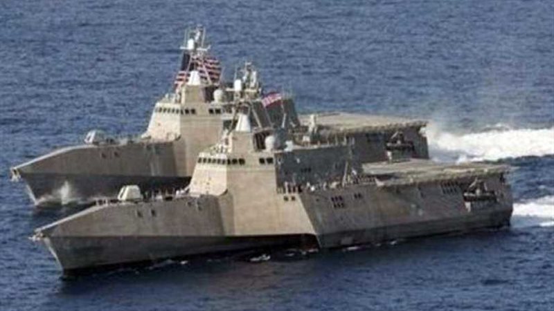 البحرية الصينية تطرد