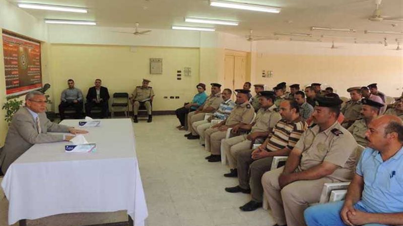 مدير أمن المنيا يشهد