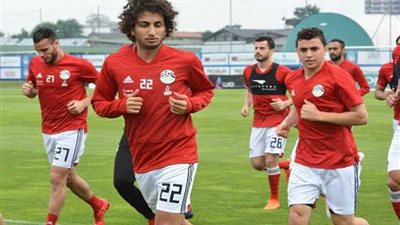 المنتخب الوطني يؤدي اليوم تدريبه الرئيسي استعدادًا لودية كولومبيا