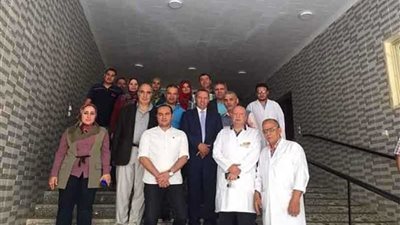 وكيل صحة الدقهلية يتفقد مستشفى أجا المركزي