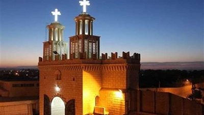 دير المحرق بأسيوط يحتفل بذكرى دخول السيد المسيح إلى أرض مصر