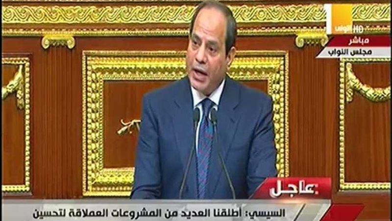 السيسي يشيد بدور