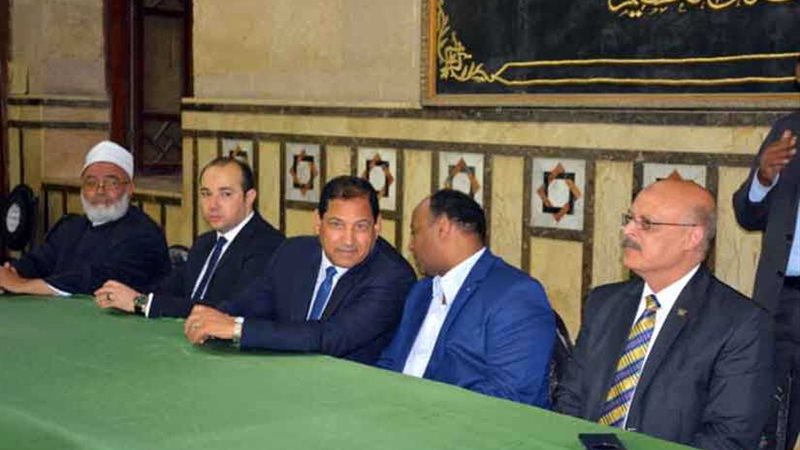 محافظ الغربية يشهد