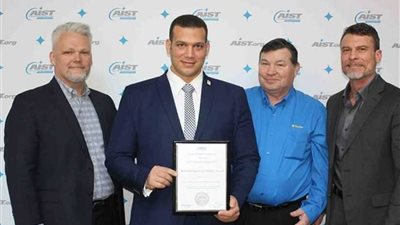 مهندس مصري يفوز بالمركز الأول في المؤتمر الدولي لتكنولوجيا الحديد والصلب