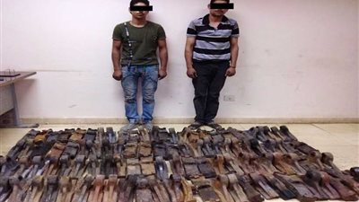 القبض على لصوص مهمات السكة الحديد بالمنيا