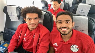 بالصور.. المنتخب في رحلته إلى بروكسل قبل ودية بلجيكا