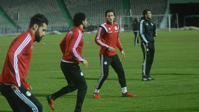 منتخب مصر يواصل تدريباته