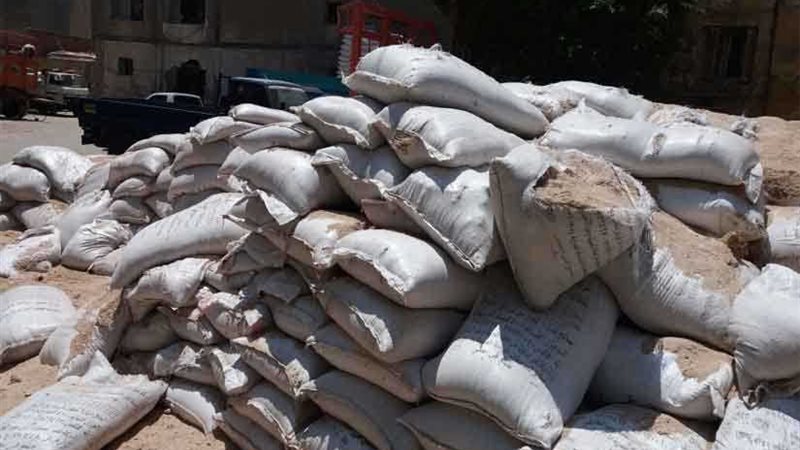 ضبط 18 طن أرز مجهول