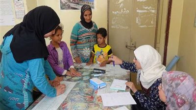 جامعة المنيا تطلق قافلتها الخدمية لقرية 