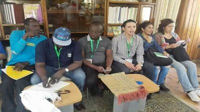 وفد متعدد الجنسيات يزور مديرية الزراعة بالغربية