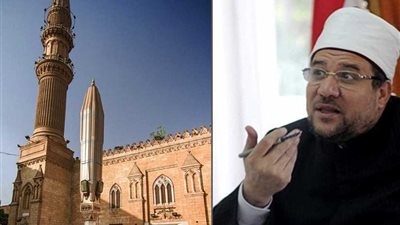 الأوقاف تنفي رفع الأذان الشيعي بمسجد الإمام الحسين