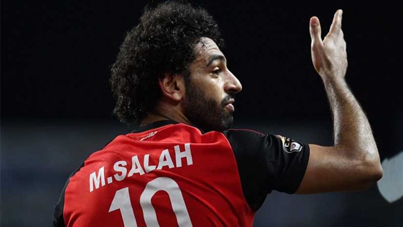 محمد صلاح يصل إلى
