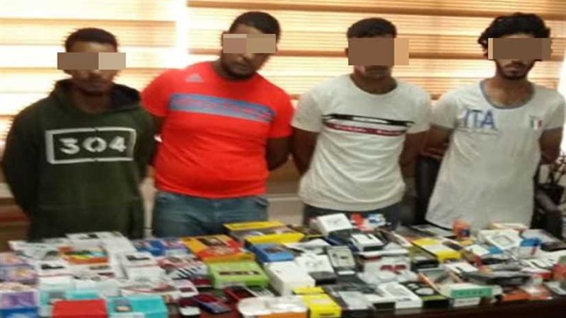 ضبط 4 عاطلين سرقوا