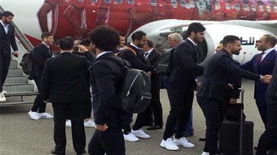 المنتخب الوطني يؤدي مرانه الأول في جروزني مكتملا