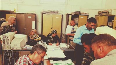 استمرار أعمال لجنة تقنين الأراضي ببرج العرب