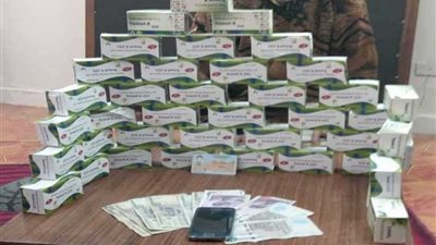 القبض على عاطلين بحوزتهما ٢٠٠٠ قرص مخدر للاتجار بالمنيا