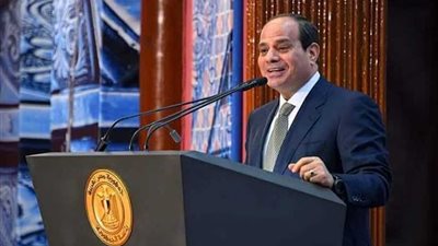 كلمة رئيس الجمهورية فى الاحتفال بليلة القدر (صور)