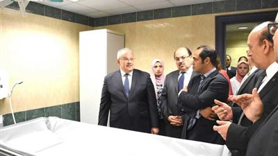 الخشت يفتتح المرحلة الثالثة من مستشفى طوارئ قصر العيني 185 .. 