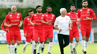 تونس تبدأ اولى تدريباتهم فى كأس العالم بموسكو استعداداً لانجلترا