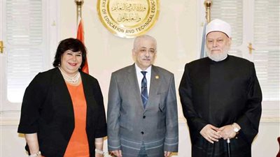 جمعة وشوقي وعبد الدايم يوقعون بروتوكولًا لاكتشاف ورعاية المواهب بالمدارس والمحافظات