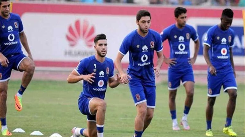 تدريبات شاقة للاعبي