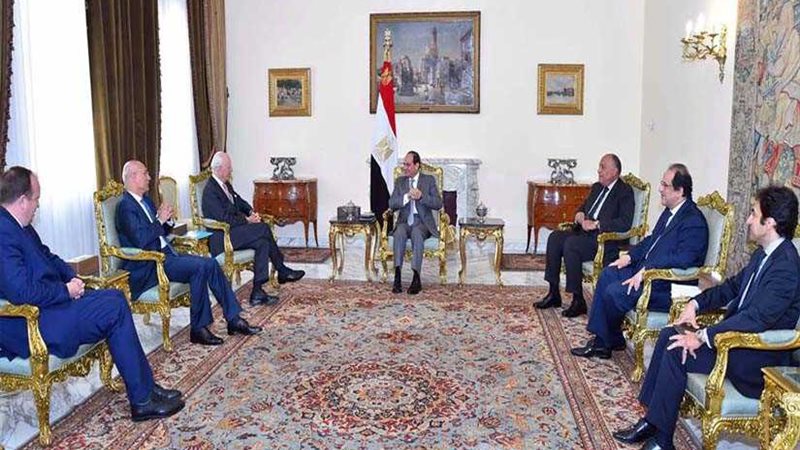 الرئاسة: السيسي يؤكد