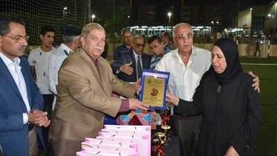 محافظ الإسماعيلية ومدير الأمن يشهدان ختام دورة الشهيد السنوية وتكريم أسر الشهداء