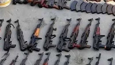 الأمن العام يضبط 157 قطعة سلاح ناري