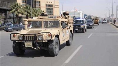 القوات المسلحة تساعد الداخلية في تأمين احتفالات العيد