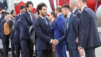 بعثة المنتخب تصل إيكاترينبرج