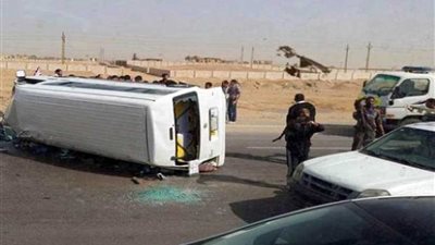 مصرع وإصابة 13 شخصًا بصحراوى البحيرة