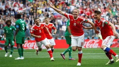 روسيا تقسو على السعودية بـ 5 أهداف نظيفة