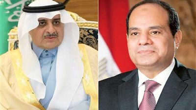 الرئيس السيسي يتلقي اتصالاً من أمير منطقة تبوك للتهنئة بعيد الفطر المبارك