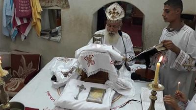 بدء احتفالات دير السيدة العذراء بـ