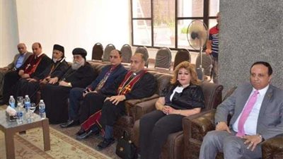 محافظ الاسماعيلية يستقبل المهنئين بعيد الفطر المبارك