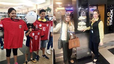 تي- شيرت المنتخب وكعك العيد هدية مصر للطيران لعملائها المسافرين أول أيام العيد‎
