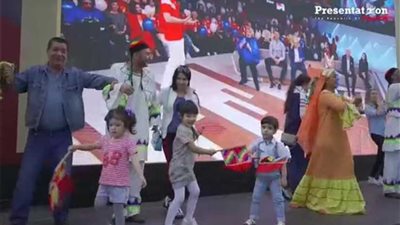 فان زون ترويجي للسياحة بالفلكور المصري بكأس العالم.. شاهد