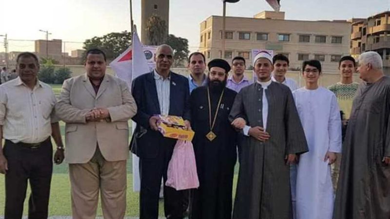 مسيرة قبطية من ”مار