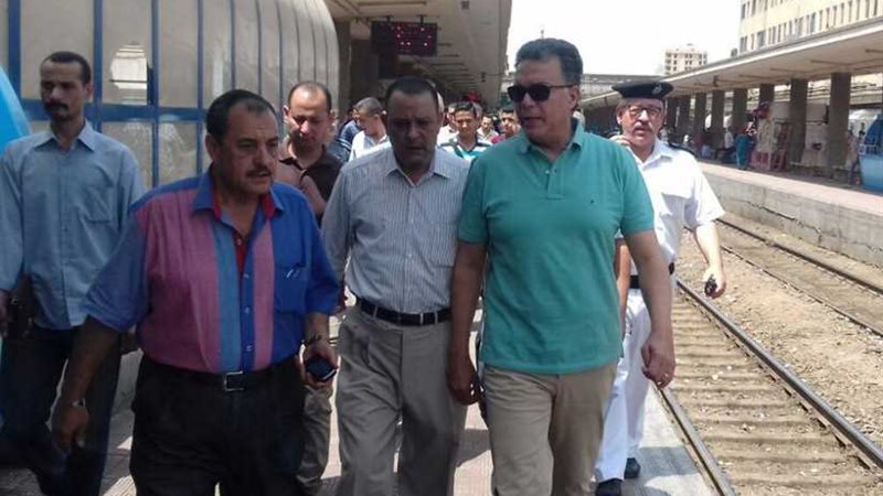 وزير النقل يتفقد